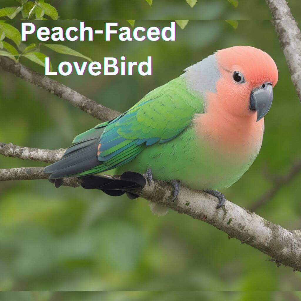 peach-faced love bird