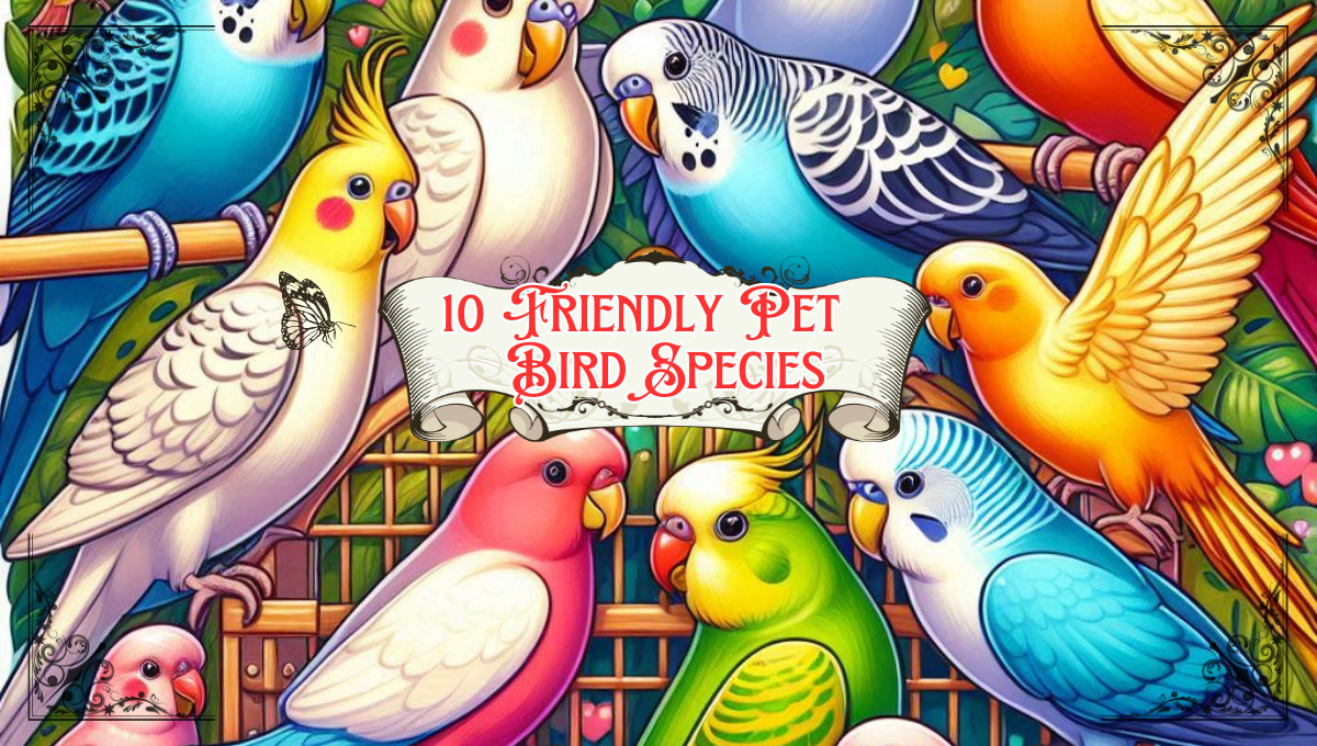 10 Friendly Pet Bird Species