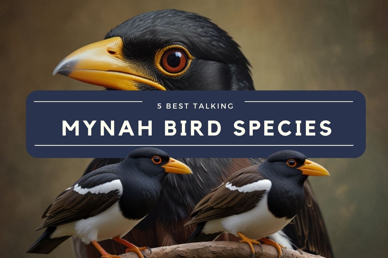 5 सर्वश्रेष्ठ बात करने वाली मैना पक्षी प्रजातियाँ। 5 Best Talking Mynah Bird Species.